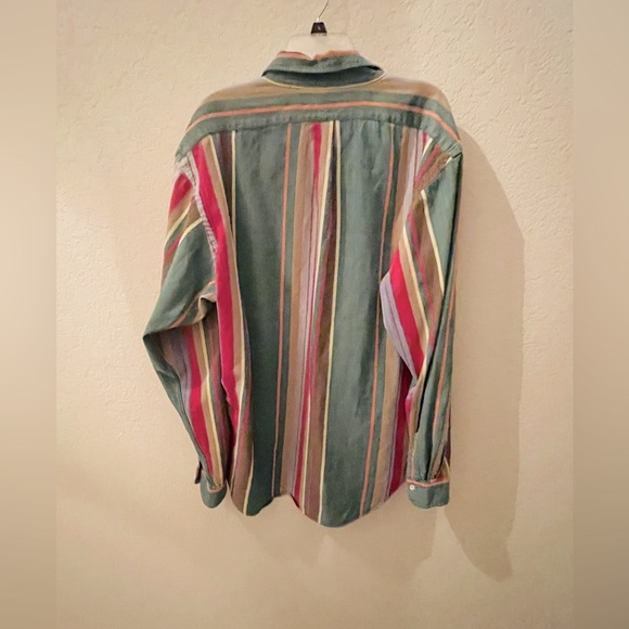 Vintage Polo Ralph Lauren multi-colored striped men’s shirt - Picture 6 of 6